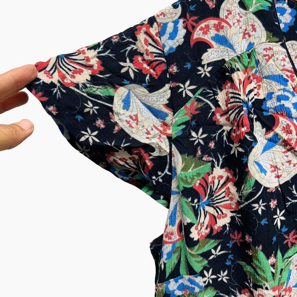 J. Crew Island Floral Button Front Dress - Picture 7 of 9